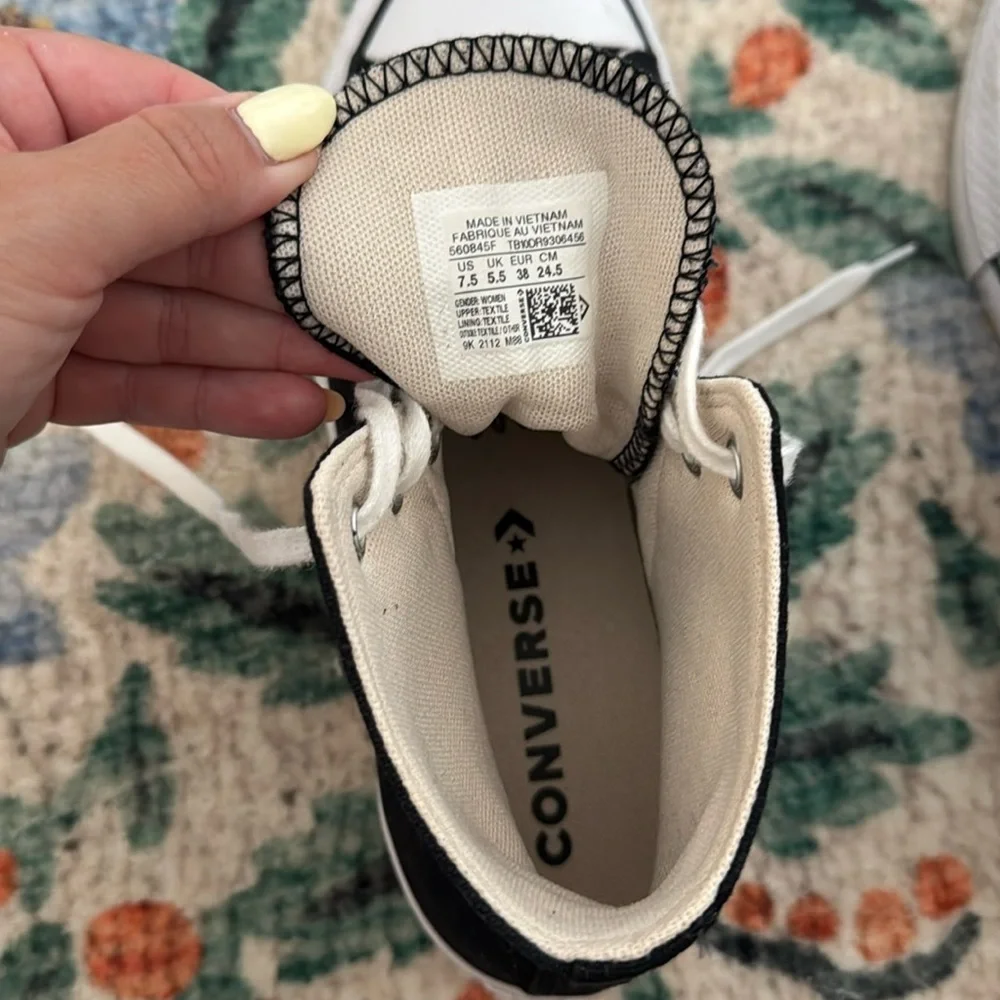 Converse All Star Lift Platform Canvas Sneaker - Picture 9 of 9